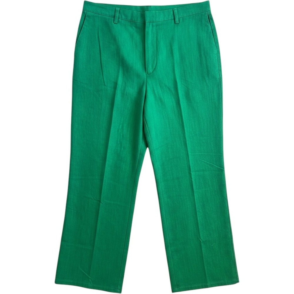 Alfred Dunner Woman Green Straight Leg Elastic Back Comfort Pants 16W